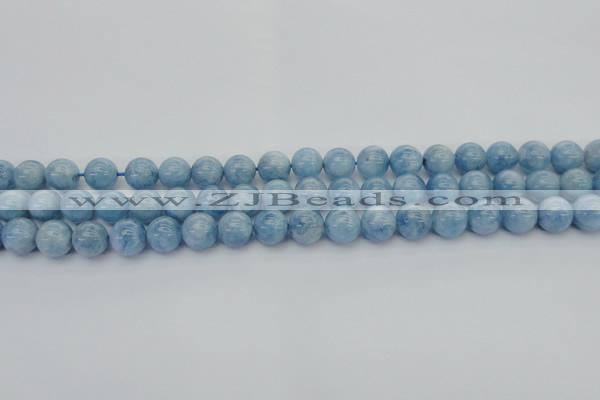 CAQ538 15.5 inches 10mm round AAA grade natural aquamarine beads