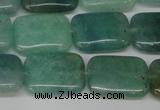 CAQ646 15.5 inches 13*18mm rectangle aquamarine gemstone beads