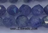 CAQ775 15.5 inches 14mm faceted nuggets imitation aquamarine beads