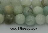 CAQ837 15.5 inches 8mm faceted round aquamarine beads wholesale