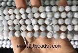 CAQ853 15.5 inches 6mm faceted nuggets aquamarine beads wholesale