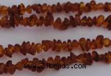 CAR201 24 inches 3*6mm natural amber chips beads wholesale