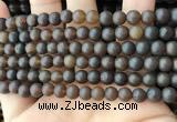 CAR217 15.5 inches 7mm round natural amber beads wholesale