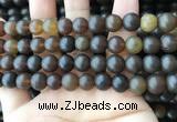 CAR219 15.5 inches 9mm round natural amber beads wholesale