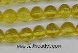 CAR555 15.5 inches 4mm - 5mm round natural amber beads wholesale