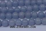 CAS200 15.5 inches 4mm round blue angel skin gemstone beads