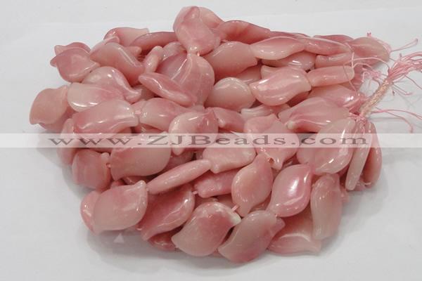 CAS25 15.5 inches 18*30mm marquise pink angel skin gemstone beads