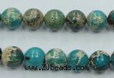 CAT01 15.5 inches 10mm round natural aqua terra jasper beads