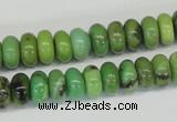 CAU27 15.5 inches 5*10mm rondelle australia chrysoprase beads wholesale