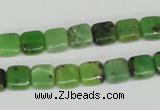 CAU34 15.5 inches 8*8mm square australia chrysoprase beads wholesale