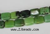 CAU36 15.5 inches 8*10mm rectangle australia chrysoprase beads wholesale