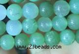 CAU366 15.5 inches 6mm round Australia chrysoprase beads