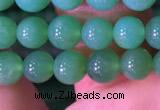 CAU371 15.5 inches 5mm round Australia chrysoprase beads