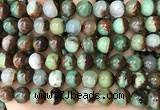 CAU455 15.5 inches 10mm - 11mm round Australia chrysoprase beads