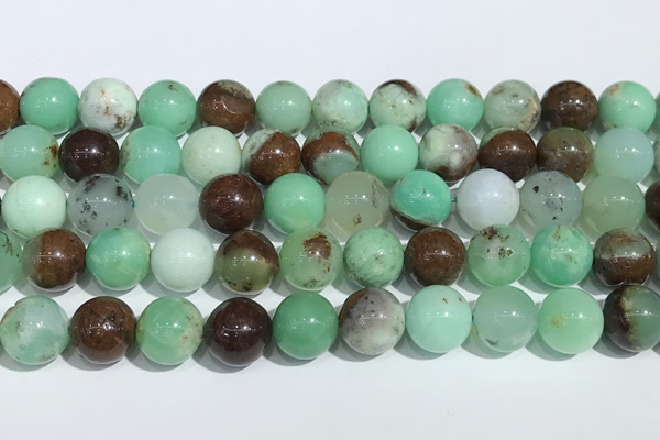 CAU485 15.5 inches 10mm round Australia chrysoprase beads