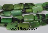 CAU52 15.5 inches 8*12mm rectangle Australia chrysoprase beads wholesale