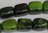 CAU60 15.5 inches 12*16mm nuggets Australia chrysoprase beads