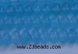 CBC270 15.5 inches 4*6mm A grade rondelle ocean blue chalcedony beads