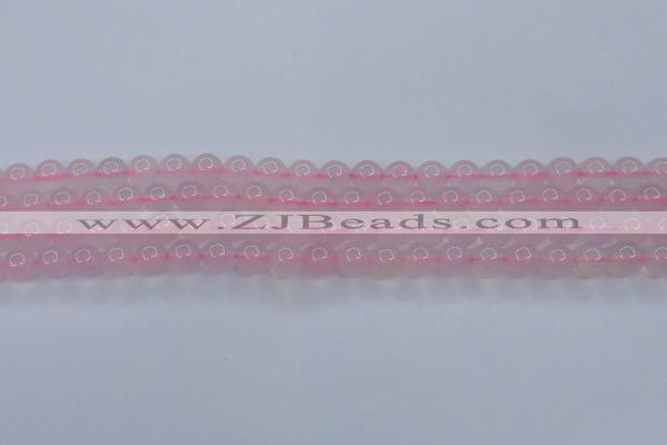 CBC302 15.5 inches 8mm round pink chalcedony beads wholesale