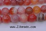 CBC402 15.5 inches 8mm A grade round orange chalcedony beads