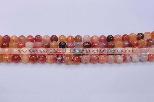 CBC403 15.5 inches 10mm A grade round orange chalcedony beads