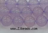 CBC432 15.5 inches 10mm round purple chalcedony beads wholesale