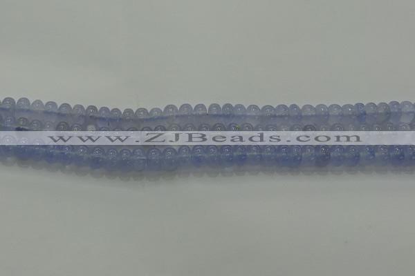 CBC441 15.5 inches 5*8mm rondelle blue chalcedony beads