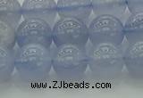 CBC453 15.5 inches 10mm round blue chalcedony beads wholesale