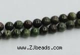 CBG22 15.5 inches 4mm round bronze green gemstone beads wholesale