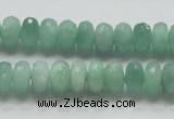 CBJ02 15.5 inches 6*10mm faceted rondelle jade beads wholesale