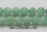 CBJ07 15.5 inches 10mm faceted round jade beads wholesale