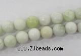 CBJ203 15.5 inches 8mm round butter jade beads wholesale