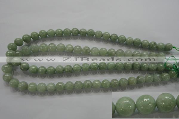 CBJ310 15.5 inches 10mm round A grade natural jade beads