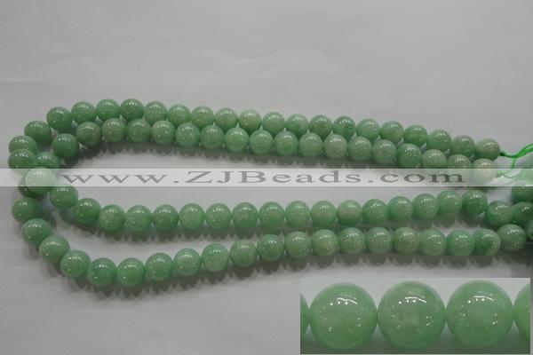 CBJ344 15.5 inches 10mm round AAA grade natural jade beads