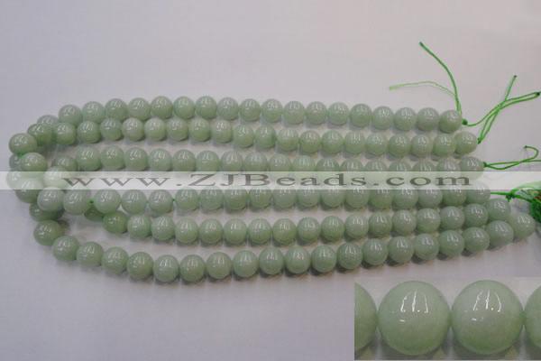 CBJ403 15.5 inches 10mm round natural jade beads wholesale