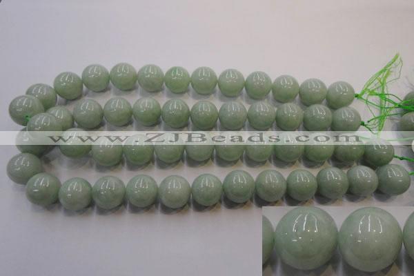 CBJ406 15.5 inches 16mm round natural jade beads wholesale