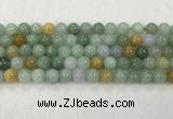 CBJ627 15.5 inches 8mm round jade beads wholesale