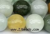 CBJ692 15 inches 10mm round jade gemstone beads