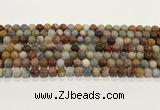 CBJ740 15.5 inches 6mm round petrified wood jade gemstone beads wholesale