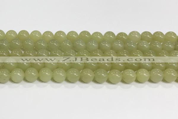 CBJ750 15 inches 12mm round hetian jade gemstone beads
