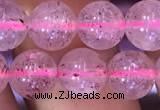 CBQ552 15.5 inches 8mm round strawberry quartz beads wholesale