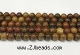 CBQ738 15.5 inches 10mm round red moss agate beads wholesale