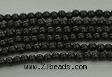 CBS538 15.5 inches 2mm round black spinel beads wholesale