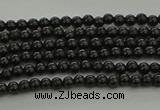 CBS538 15.5 inches 2mm round black spinel beads wholesale