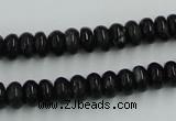 CBT04 16 inches 4*8mm rondelle natural biotite beads wholesale