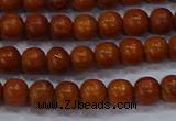 CBW501 15.5 inches 6mm round bayong wood beads wholesale