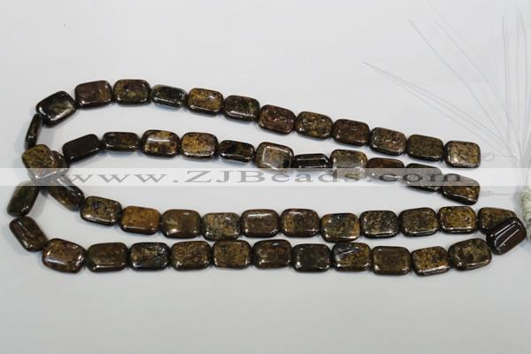 CBZ236 15.5 inches 12*16mm rectangle bronzite gemstone beads