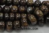 CBZ54 15.5 inches 7*10mm rondelle bronzite gemstone beads wholesale