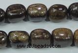 CBZ61 15.5 inches 12*15mm nugget bronzite gemstone beads