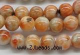 CCA52 15.5 inches 10mm round orange calcite gemstone beads wholesale